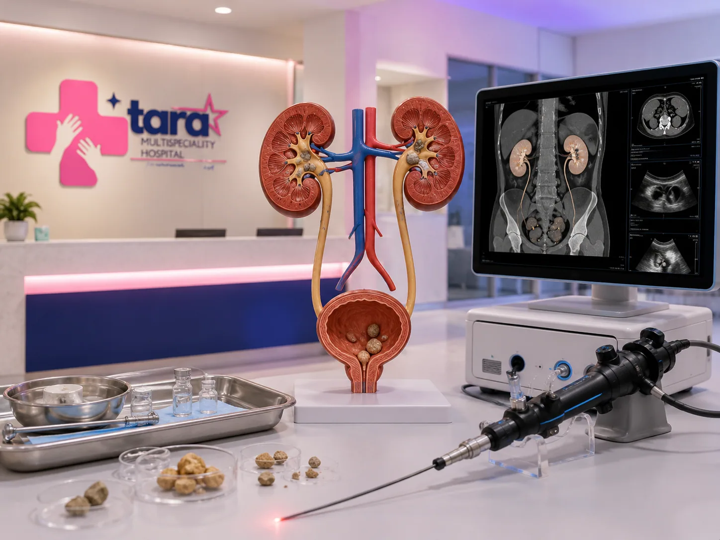 Kidney stone laser treatment RIRS Tirupati